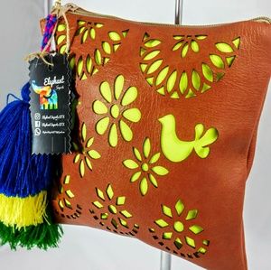 Handmade Mexican cross body bag